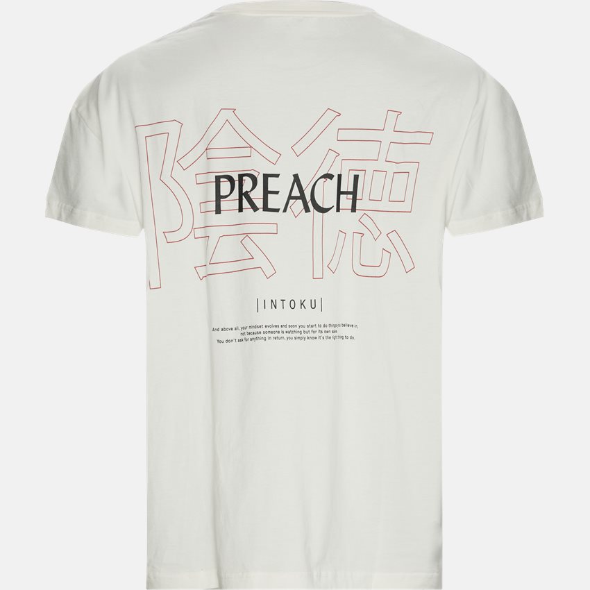 PREACH T-shirts INTOKU CHARACTER T OFF WHITE